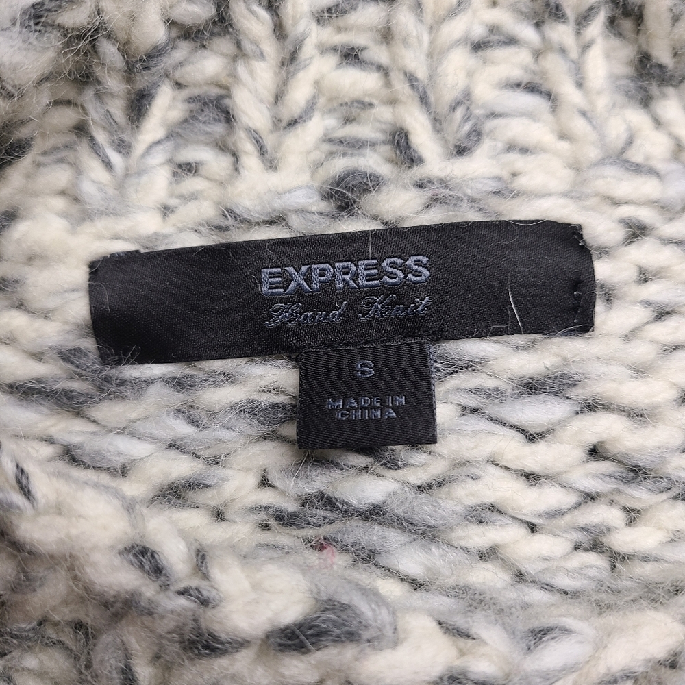 Express Hand Knit Sweater Size S - Picture 5 of 6